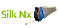 既製耳あな型補聴器　Silk NX